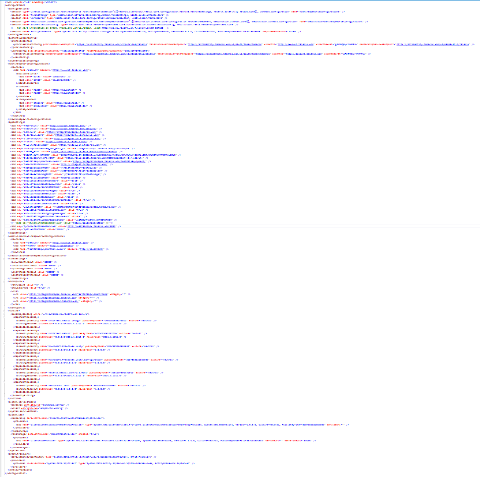 app.config app.config