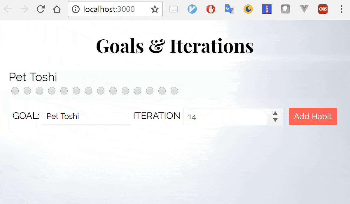 app-tab a gif of checking out the application tab manifest info