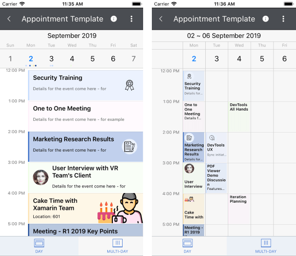 Appointment Template