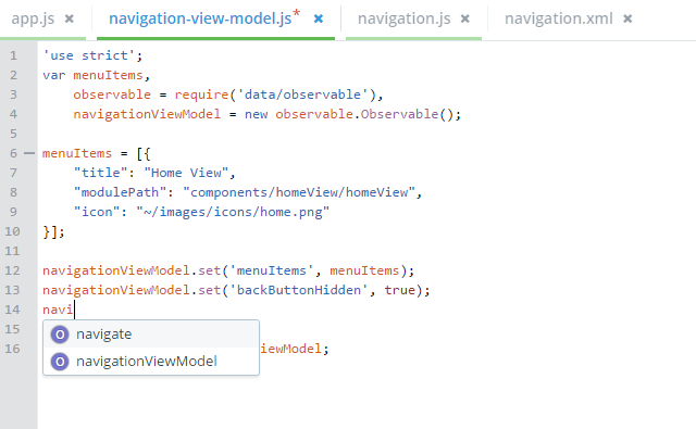 Auto completion Auto completion
