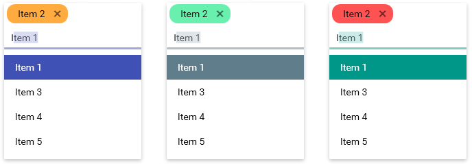 RadAutoCompleteBox Material theme RadAutoCompleteBox Material theme
