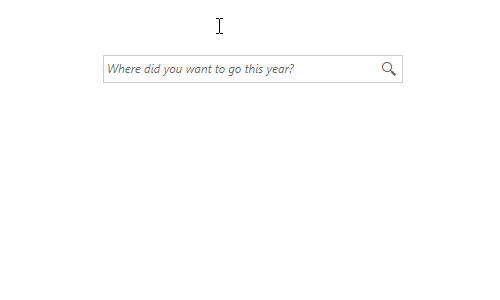 AutoSuggestBox Demo AutoSuggestBox Demo