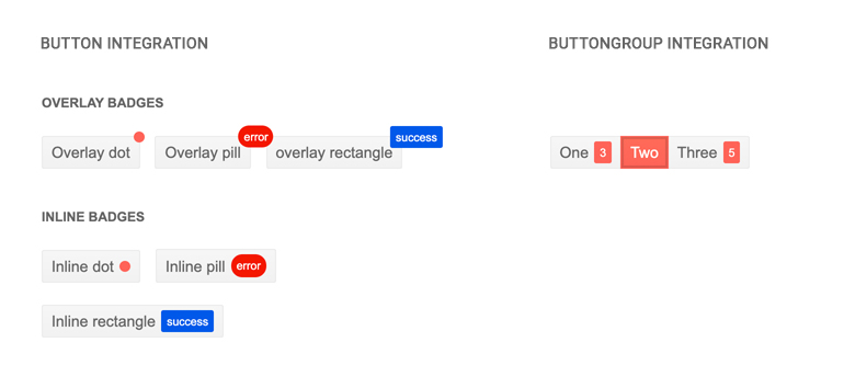 Telerik UI for ASP.NET MVC Badge Button and ButtonGroup Telerik UI for ASP.NET MVC Badge Button and ButtonGroup