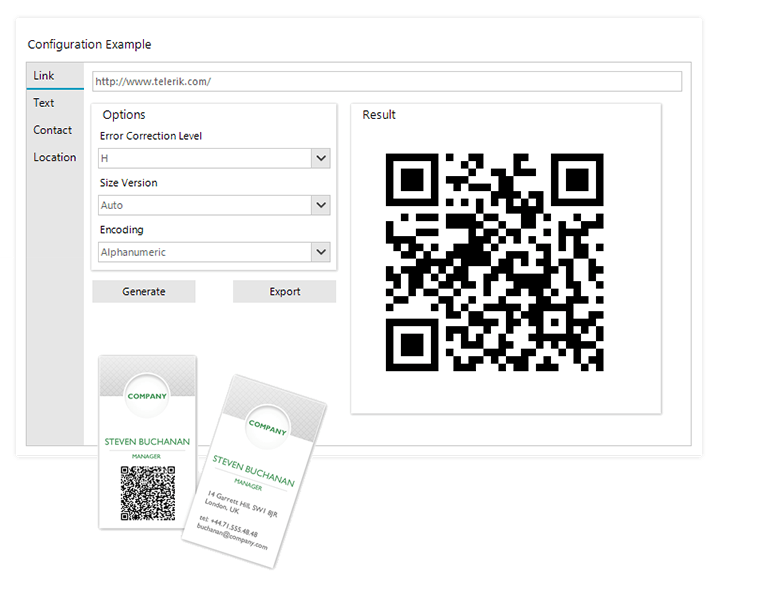 Telerik UI for WinForms - BarCode Control Image Large