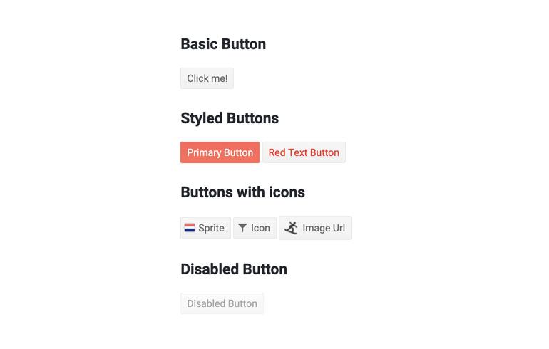 Telerik UI for Blazor Button Overview