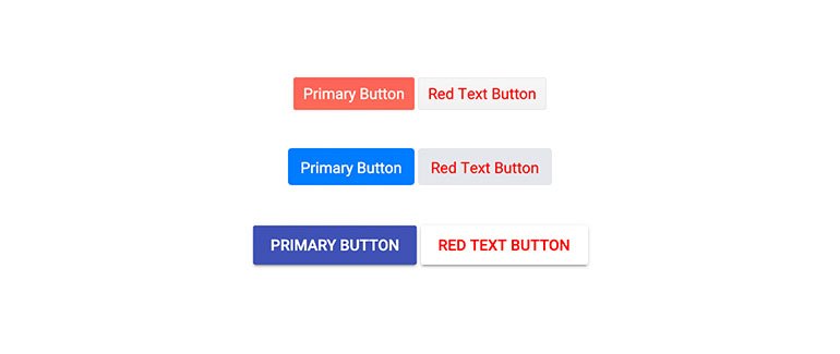 Telerik UI for Blazor Button Themes