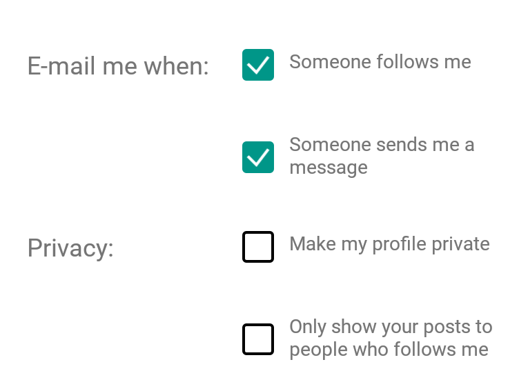 Checkbox Checkbox image