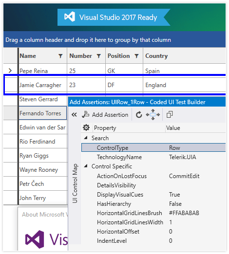 UI for WPF VS 2017 Support