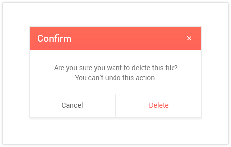 confirm dialog confirm dialog