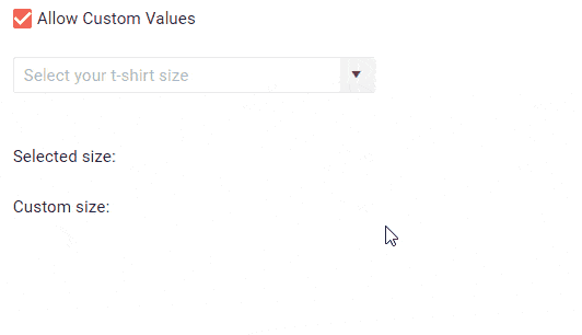 Telerik UI for Blazor ComboBox Custom Values Telerik UI for Blazor ComboBox Custom Values