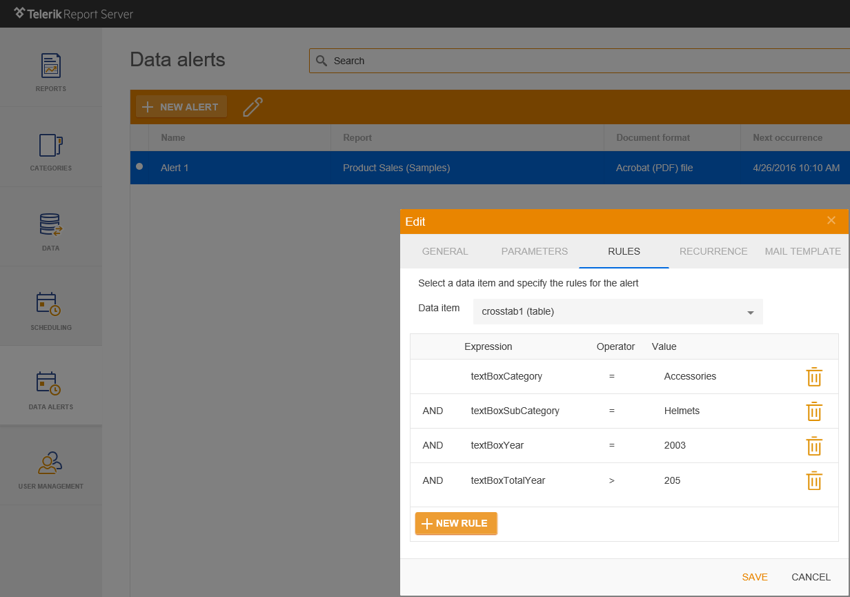 data-alerts-1 Report Server Data Alerts