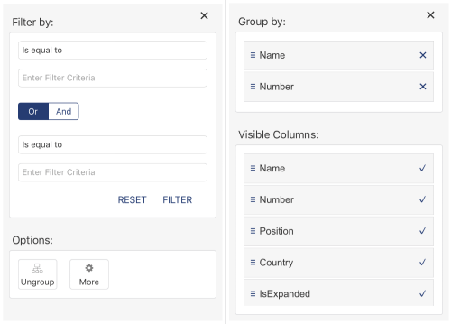 datagrid - data operations