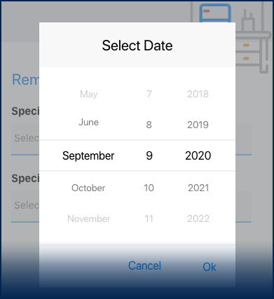 Telerik UI for Xamarin DatePicker Component