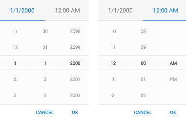 default-look-date-time-picker default look date and time picker for xamarin