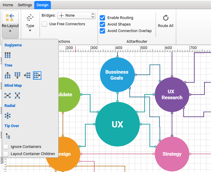 Introducing Diagram Ribbon and Smart Routing for WPF Diagram