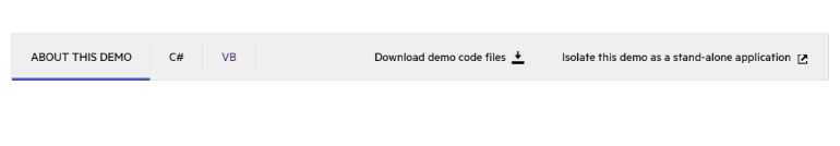 Download Demo Code Files Button