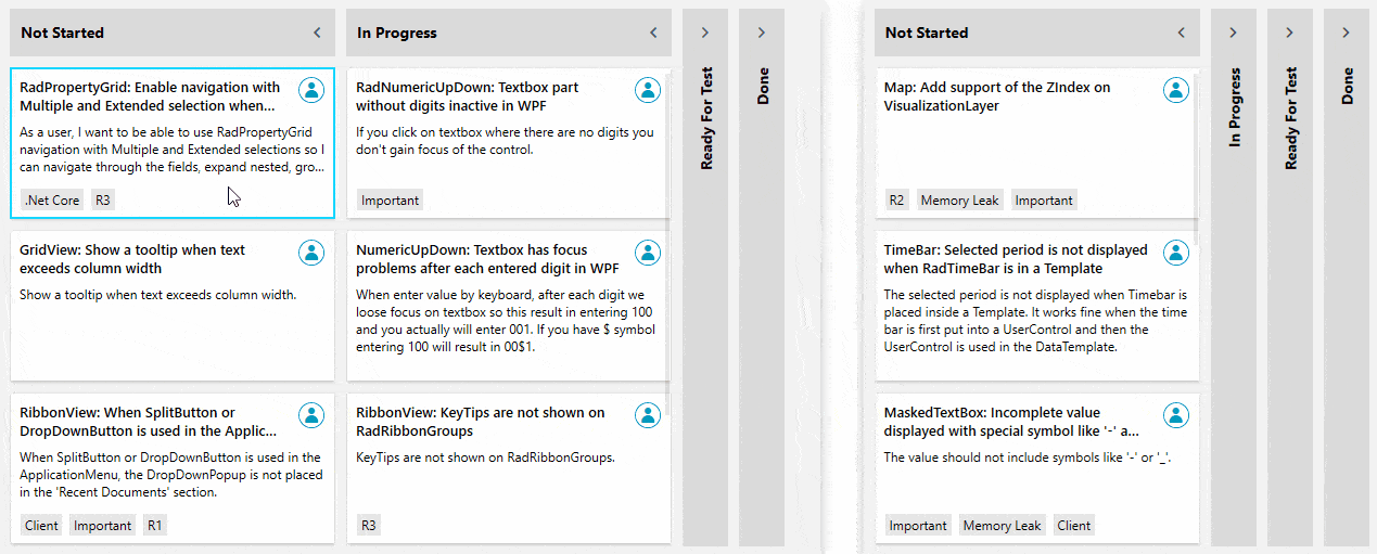 DragDropAndReordering TaskBoard DragDrop And Reordering