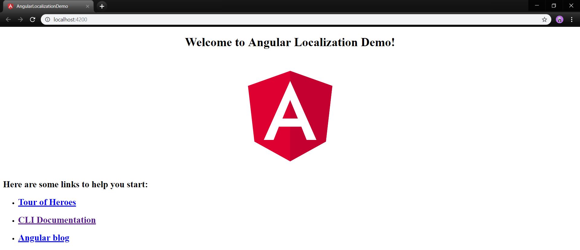 Angular Localization Using Ngx Translate