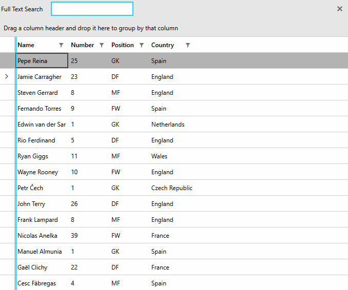 GridView Enum Search GridView Enum Search