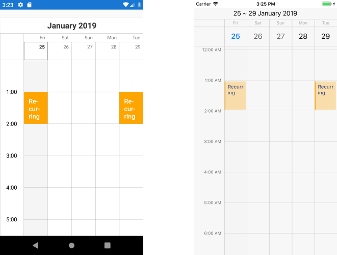 exception_date exception_date
