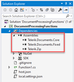 Telerik Project References Telerik Project References