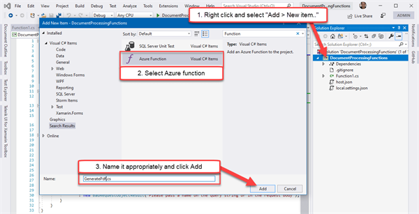 Add a new Function class Add a new Function class
