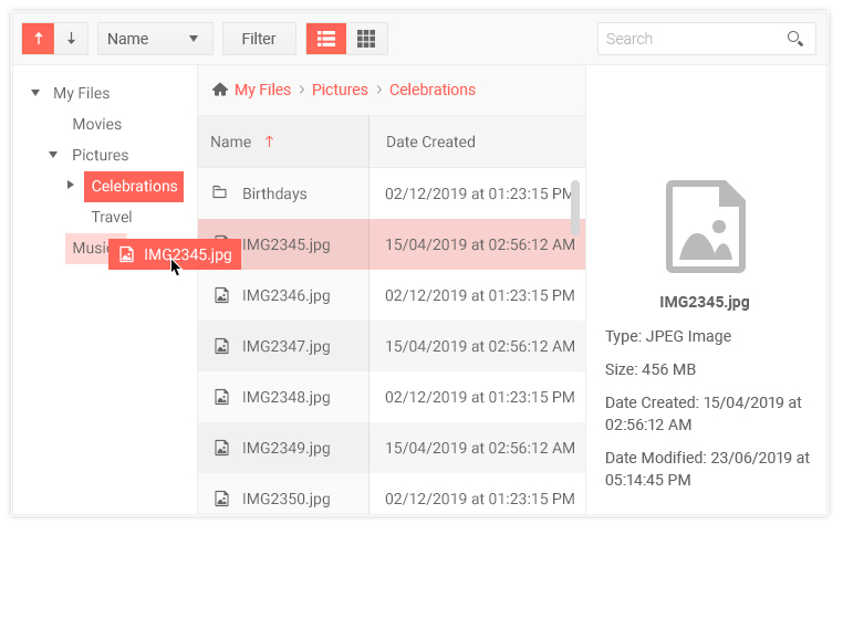 File-Manager-Drag-and-drop-asp-net-mvc