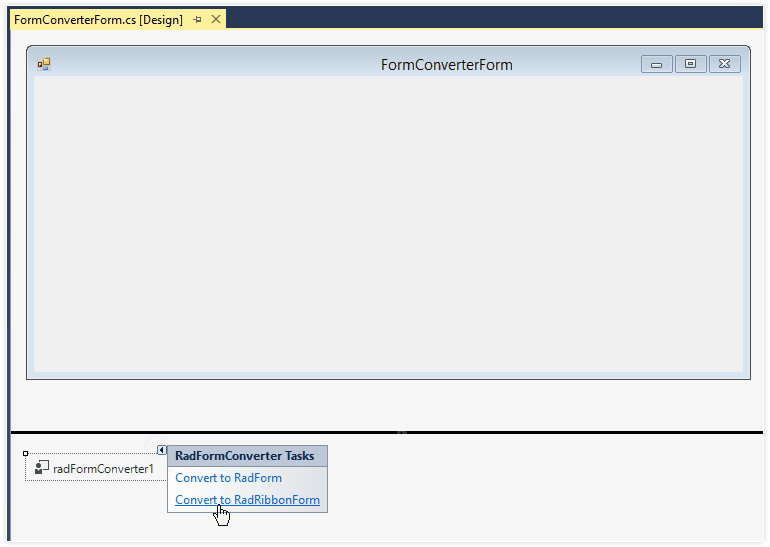 Telerik UI的WinForms -表单和对话框-转换器图像