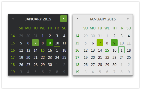 Green Theme Screen Green Theme Screen