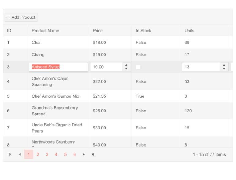 Grid - TelerikCheckbox as a default Grid Editor