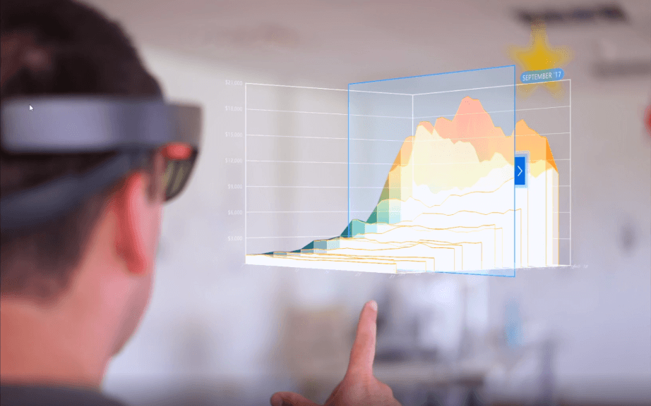 Screenshot of HoloLens App Screenshot of HoloLens App