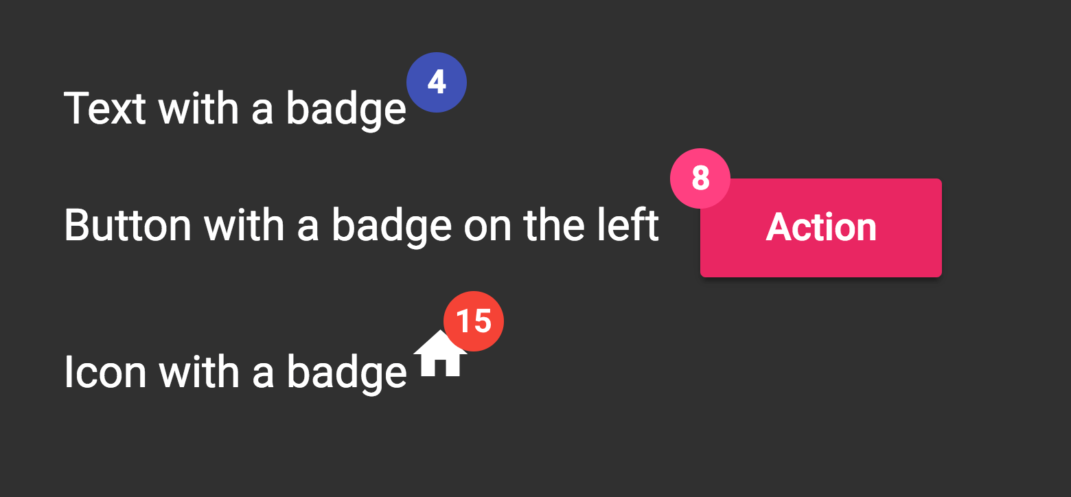 Badge Component Badge Component