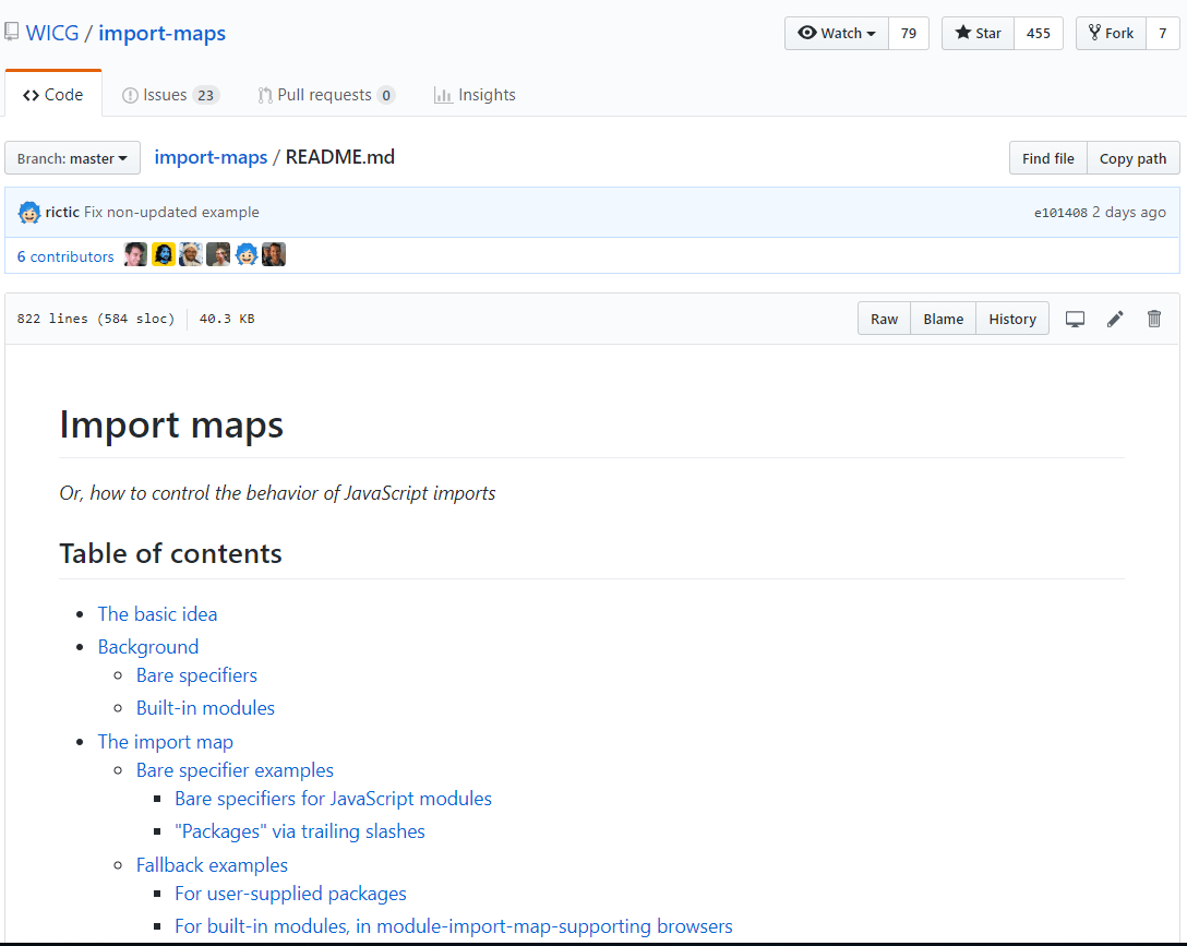 Import-maps-proposal Import-maps-proposal