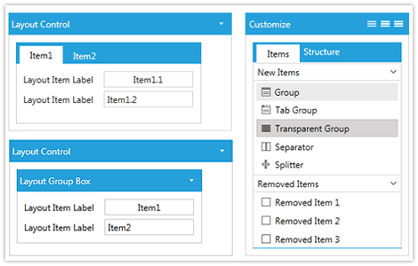 layout control for WPF