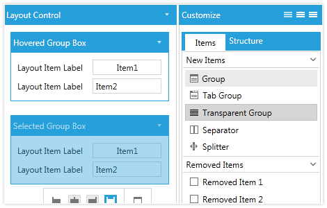 Layout-Control-Screen Layout-Control-Screen