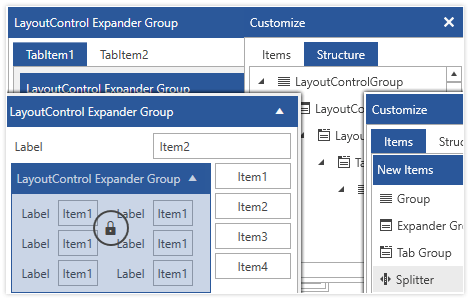 Layout control Layout control