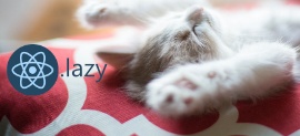 React Lazy Cat Preview