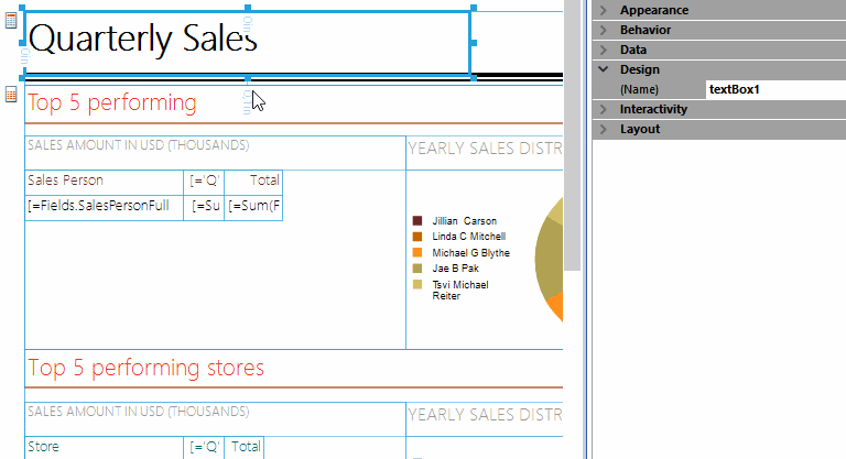 TRDP Reports Localization