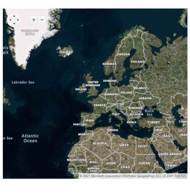 Telerik UI for ASP.NET Core Map