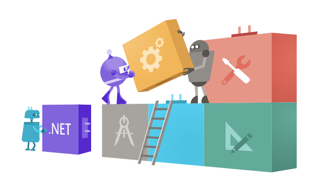 dotNet 6 illustrated building blocks