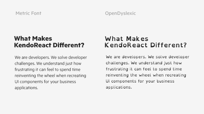 OpenDyslexic specialized font - dyslexia OpenDyslexic specialized font