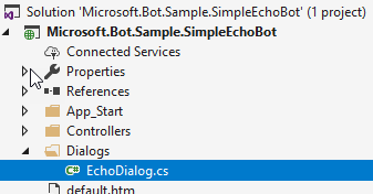 EchoDialog Class EchoDialog Class