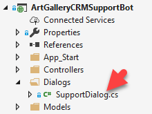 support dialog class support dialog class