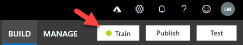 Train button Train button