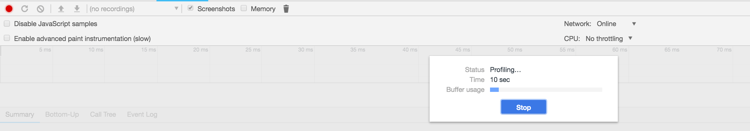 performance profiling