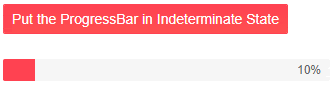Telerik UI for Blazor ProgressBar Indeterminate State Telerik UI for Blazor ProgressBar Indeterminate State