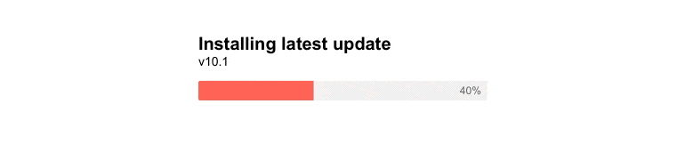 Telerik Progress Bar Component Telerik Progress Bar Component