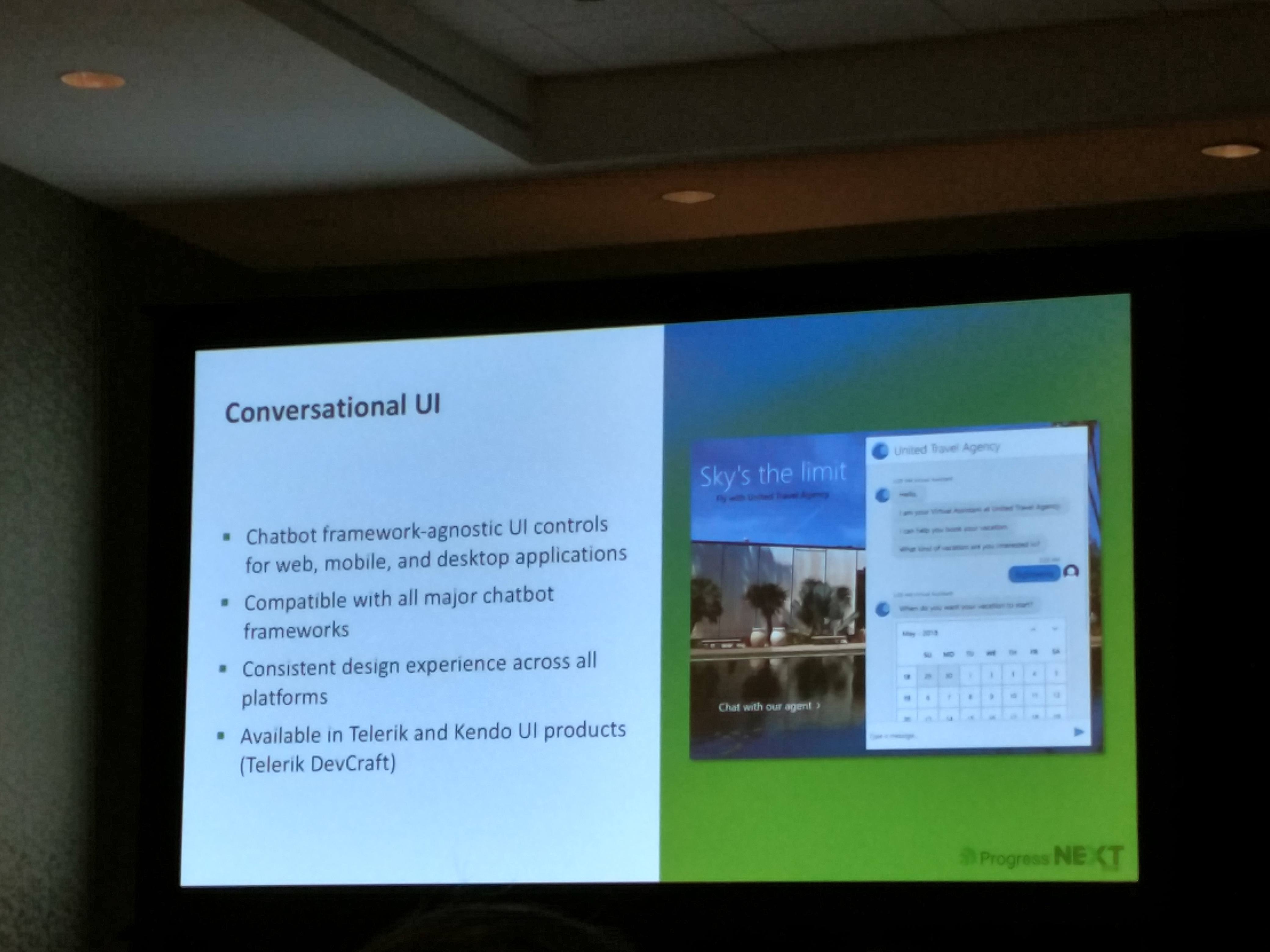 ProgressNEXT .NET Conversational UI