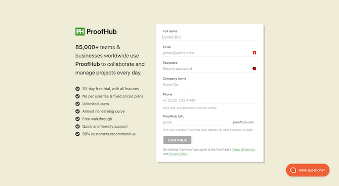 ProofHub Form (002)