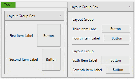 layout control